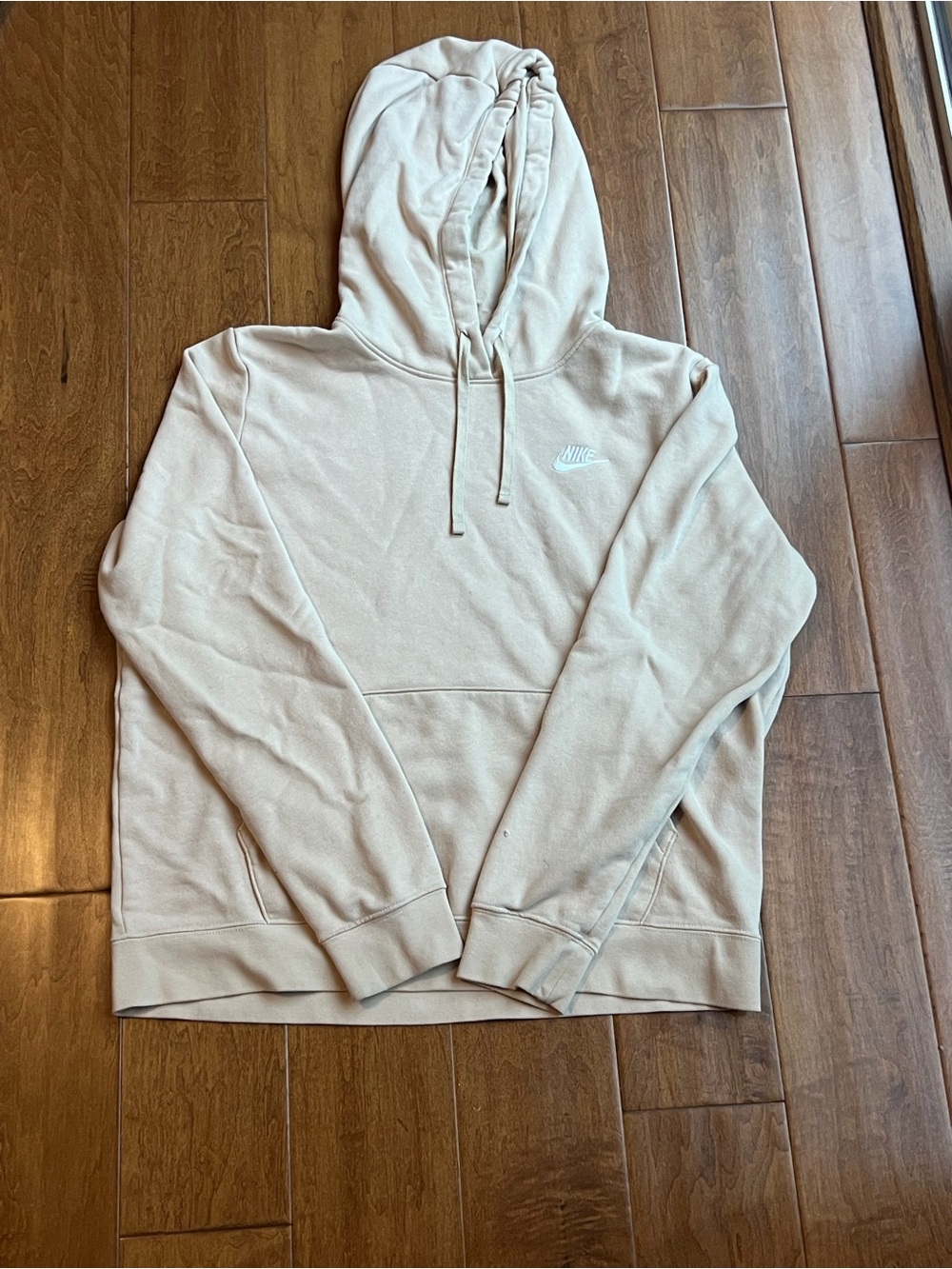 Nike Hoodie Pullover Sweatshirt - Beige